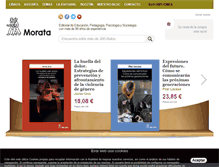 Tablet Screenshot of edmorata.es